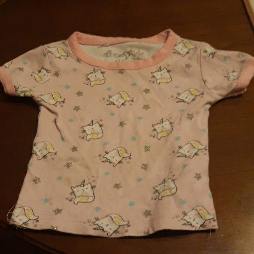 Kitty-corn tee